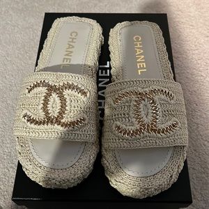 Authentic Chanel sandals